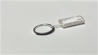 Ring Davite & Delucchi in White Gold Zaffiro 0.22 Ct AA 030978 ZF - AA 030978 ZF